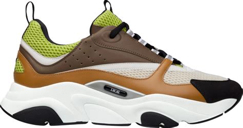 dior b22 lime green brown.